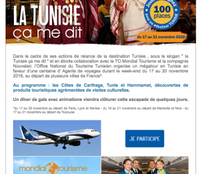 Mondial Tourisme - Tunisie - Nouvel Air